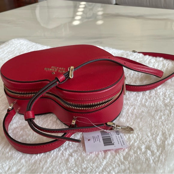 ‼️SOLD‼️ Kate Spade Love Shack Bag in Candied Cherry ❤️ - Picture 3 of 11